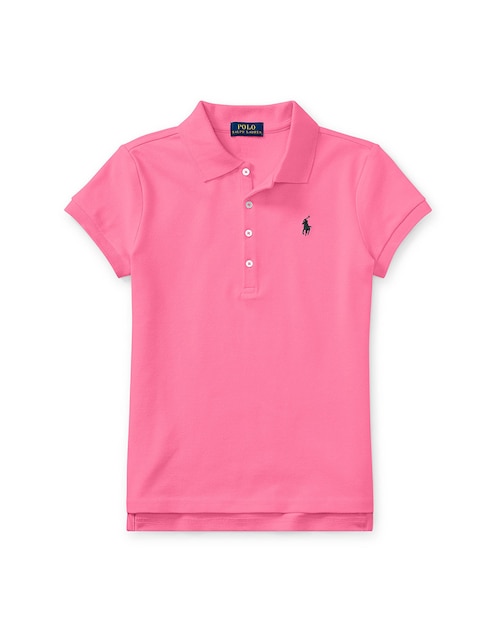 POLO 313573242 ALGODÓN, L, FUCSIA