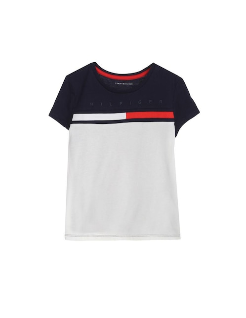 Playera Tommy Hilfiger manga corta para niña