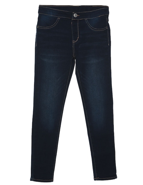 Jeans skinny Levi's deslavado para niña