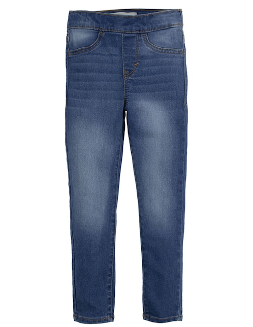 Jeans slim Levi's deslavado para niña