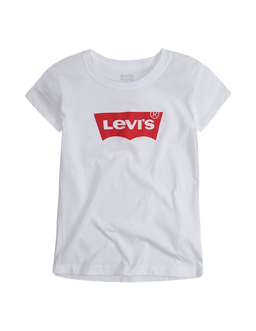 Playera Levi's manga corta para niña
