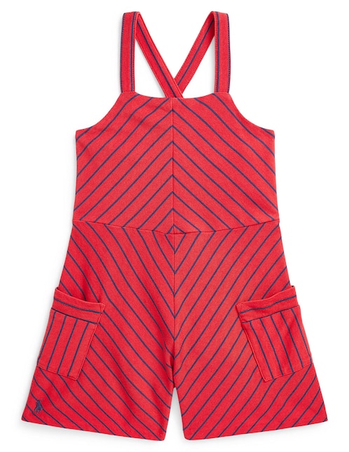 Romper Polo de algodón para niña