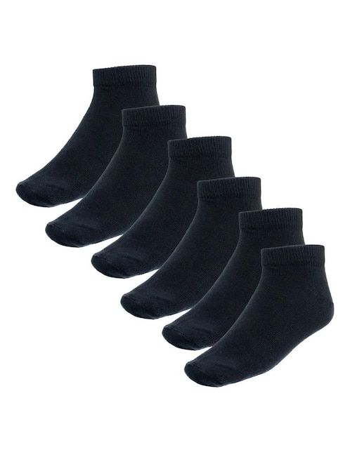 Set de calcetín de algodón para infantil unisex 6 pares 1