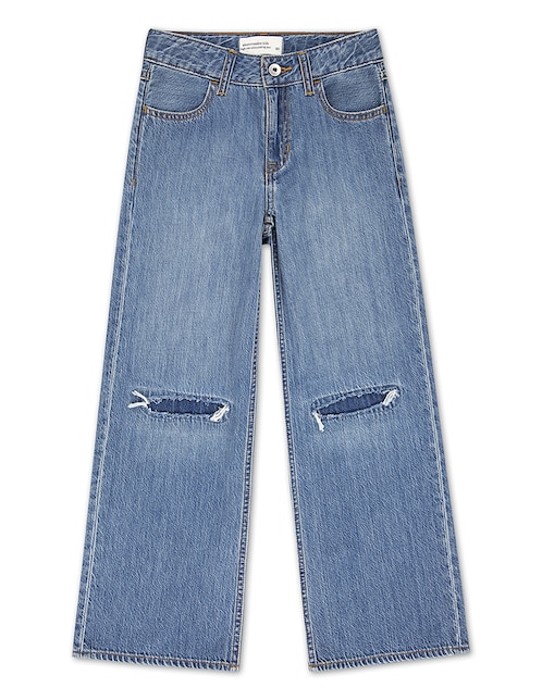 Jeans amplio 43AG15-MGY para niña 1