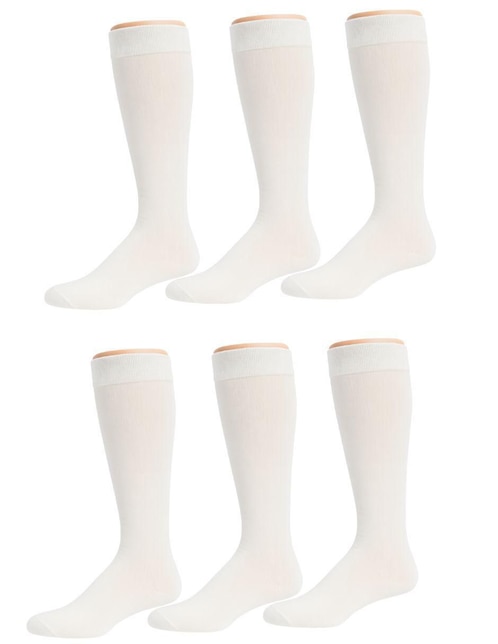 Set de calceta de algodón para niña 6 pares 1