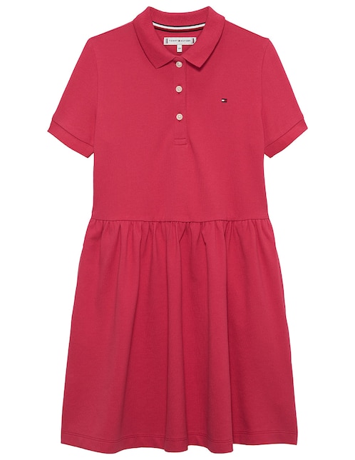 Vestido Tommy Hilfiger manga regular para niña