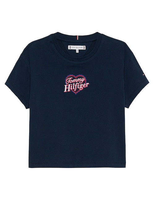 Playera Tommy Hilfiger manga corta para niña