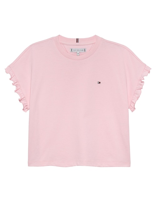 Playera Tommy Hilfiger manga corta para niña