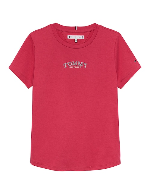 Playera Tommy Hilfiger manga corta para niña