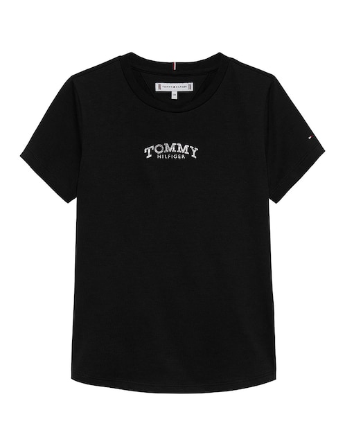 Playera Tommy Hilfiger manga corta para niña