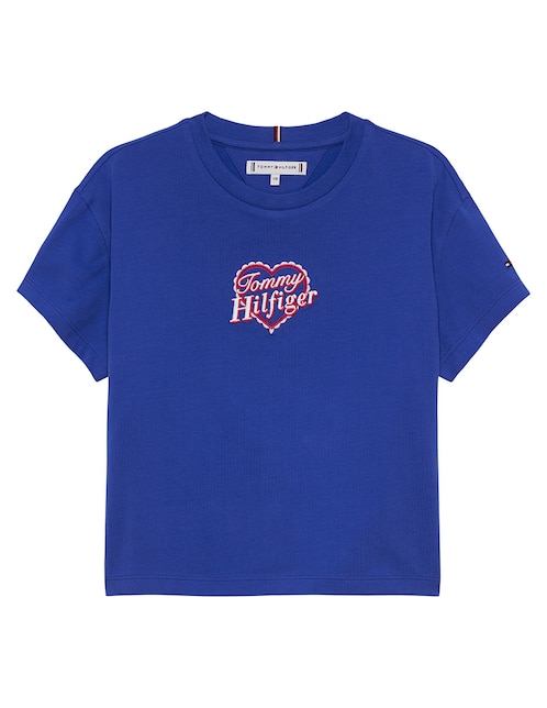 Playera Tommy Hilfiger manga corta para niña