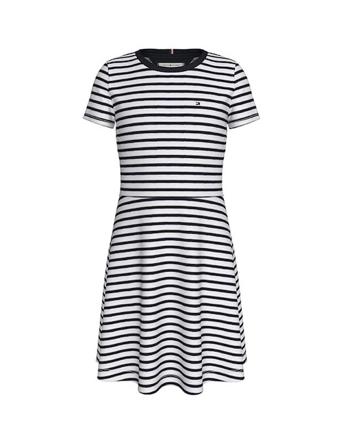 Vestido Tommy Hilfiger manga regular para niña
