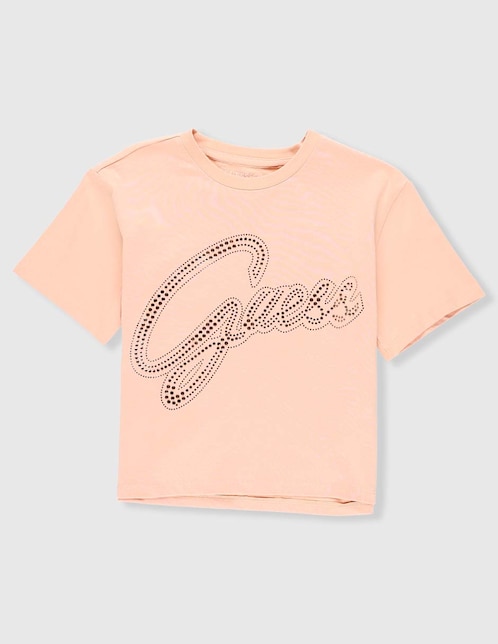 Playera Guess manga corta para niña