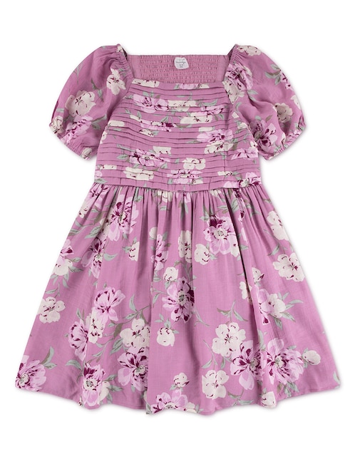 Vestido Abercrombie & Fitch manga globo para niña