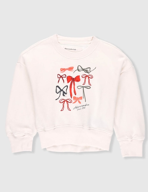 Sudadera Abercrombie & Fitch para niña