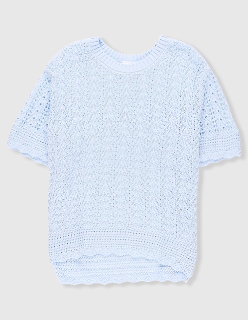 Playera Abercrombie & Fitch manga corta para niña