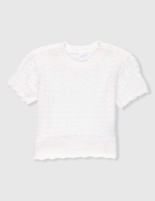 Playera Abercrombie & Fitch manga corta para niña