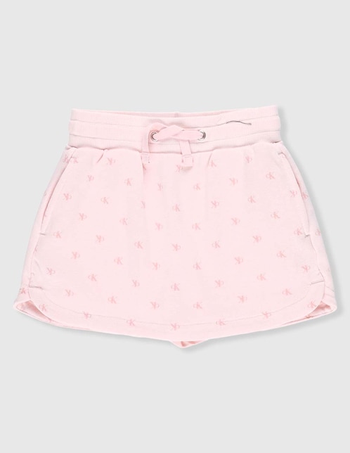 Falda short de algodón para niña 1