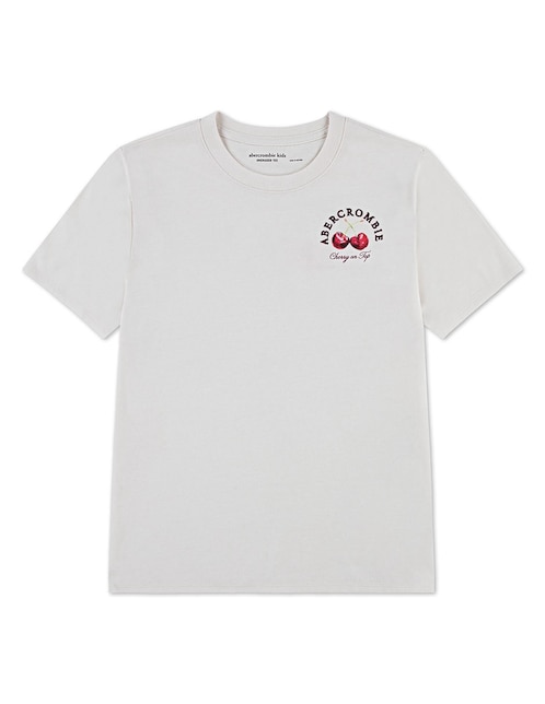 Playera Abercrombie & Fitch manga corta para niña