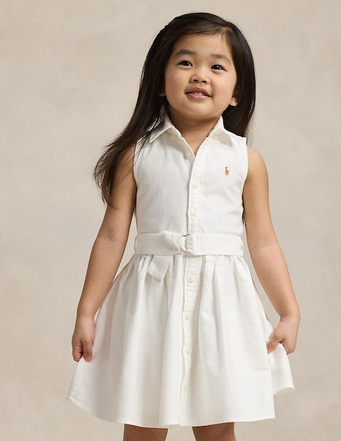 Vestido chemisse Polo para niña