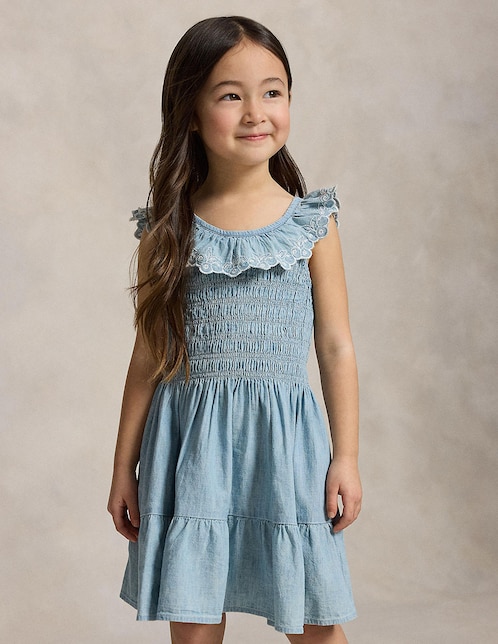 Vestido Polo Ralph Lauren para niña