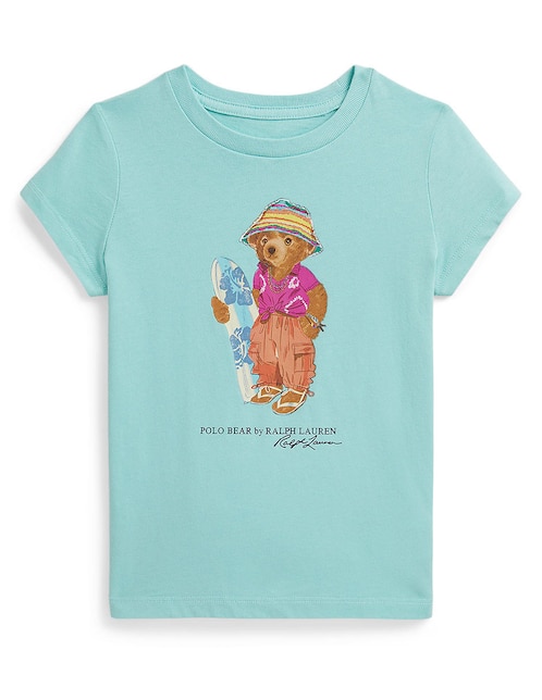 Playera Polo Ralph Lauren manga corta para niña