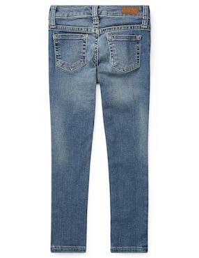 Jeans straight polo ralph lauren deslavado para niño