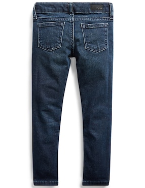 Jeans slim Polo Ralph Lauren deslavado para niña
