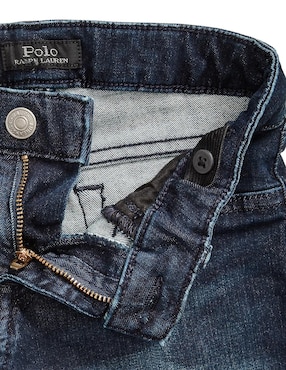 Jeans slim Polo Ralph Lauren deslavado para niña