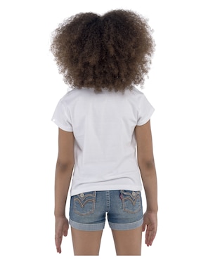 Playera Levi's manga corta para niña