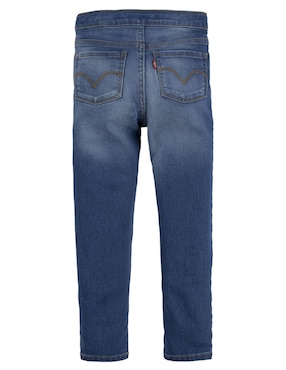 Jeans slim Levi's deslavado para niña