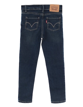 Jeans skinny Levi's lavado obscuro para niña