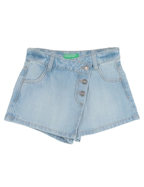 Short Benetton Para Niña