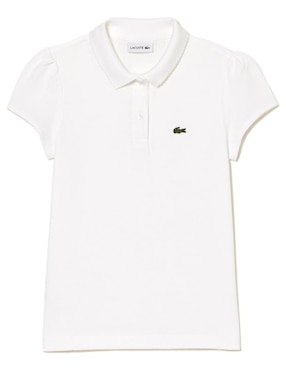 Playera Tipo Polo Lacoste De Algodón Unisex