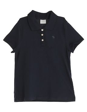 Playera Tipo Polo Abercrombie & Fitch De Algodón Para Niña