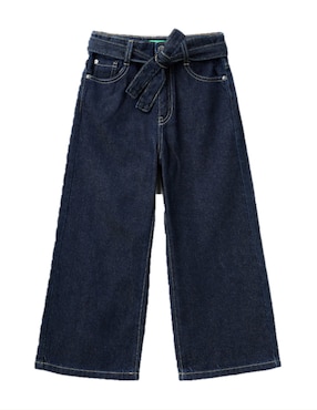 Jeans Amplio Benetton Para Niña