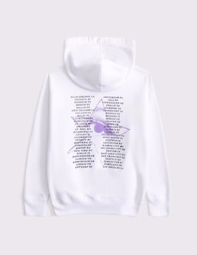 Sudadera Abercrombie & Fitch Olivia Rodrigo para niña
