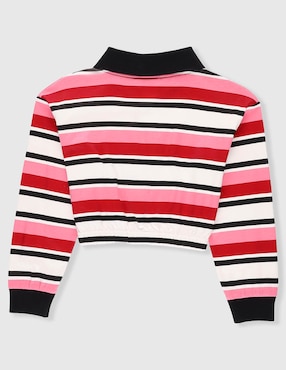 Playera Hugo manga larga para niña