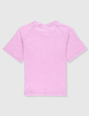 Playera Hugo manga corta para niña