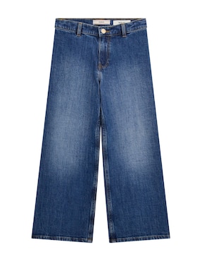 Jeans amplio Guess lavado obscuro para niña