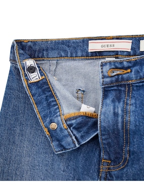 Jeans amplio Guess lavado obscuro para niña