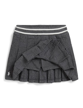 Falda short Polo para niña
