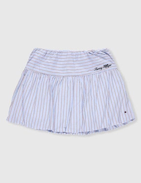 Falda Tommy Hilfiger de algodón para niña