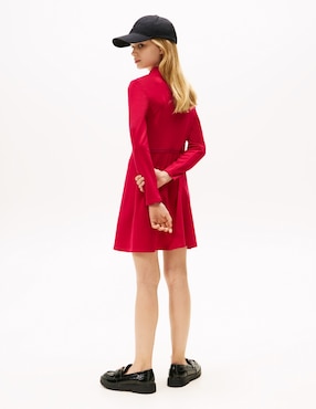 Vestido Tommy Hilfiger manga regular para niña