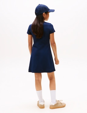 Vestido Tommy Hilfiger manga regular para niña