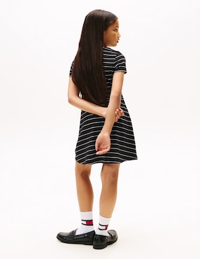 Vestido Tommy Hilfiger manga regular para niña