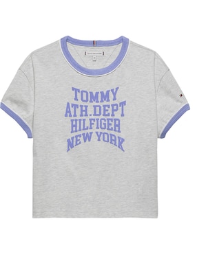 Playera Tommy Hilfiger manga corta para niña