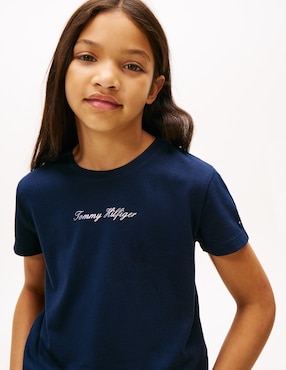 Playera Tommy Hilfiger manga corta para niña