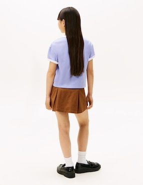Playera Tommy Hilfiger manga corta para niña