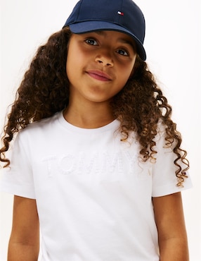 Playera Tommy Hilfiger manga corta para niña
